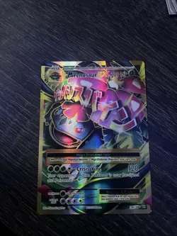 Pokemon 2016 XY Evolutions #100/108 Mega Venusaur EX Full Art Ultra Rare - Image 2
