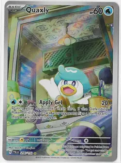 Pokemon TCG - Quaxly - 206/193 - Paldea Evolved - NM Illustration Rare (2023) - Image 1