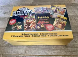 NEW! POKEMON 2025 HOLIDAY MEGA MYSTERY POWER BOX MEIJER EXCLUSIVE - SEALED - Image 2