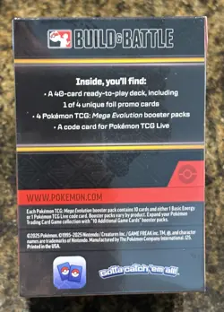 Pokemon TCG: Mega Evolution Build and Battle Box - In hand USA - Image 2