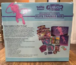 Fusion Strike Pokemon Center Elite Trainer Box ETB *Tear in Plastic* See Photos - Image 2