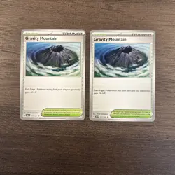 Pokemon Gravity Mountain 177/191 Surging Sparks Regular NM Set Of 2 - Image 1