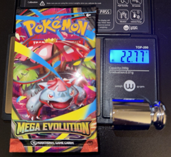 Pokemon TCG: Mega Evolution - English Booster Pack SEALED - 22.77g - Image 1