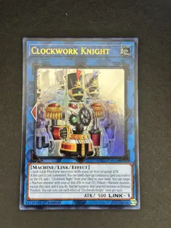 Yu-Gi-Oh! 2024 Clockwork Knight SUDA-EN050 Ultra Rare 1st Ed NM - Image 1