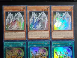 Yu-Gi-Oh! 3x Stardust Synchron & Synchro Overtake Ultra Rare Nm x3 1st ed Mp22 - Image 2