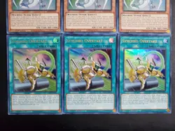 Yu-Gi-Oh! 3x Stardust Synchron & Synchro Overtake Ultra Rare Nm x3 1st ed Mp22 - Image 3