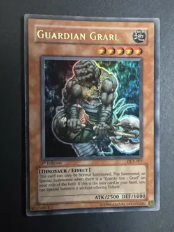 Guardian Grarl DCR-007 Dark Crisis 1st Edition Yugioh DCR-007 LP - Image 1