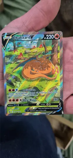 Charizard V SWSH260 SWSH: Sword & Shield Promo Cards Holo - Image 1