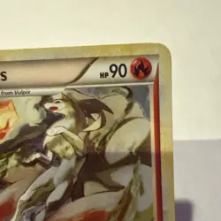 Pokemon Ninetales TCG HeartGold SoulSilver Card 7/123 Rare Holo LP - Image 5