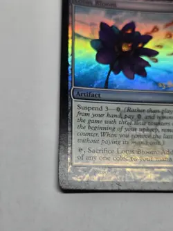 MTG English FOIL Magic Card Near Mint LOTUS BLOOM from Time Spiral pre-PROMO - Image 4