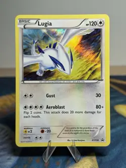 Lugia XY156 X & Y Holo Ultra Rare Black Star Promo Pokemon Card MP - Image 1