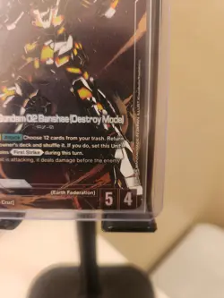 Gundam TCG Card Game Unicorn Gundam 02 Banshee (Destroy Mode) - GD01-003 LR+ AA - Image 4