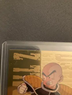 Dragon Ball Z - Krillin G-3 GOLD FOIL - 1999 FUNimation JPP/AMADA TCG Card MP - Image 2