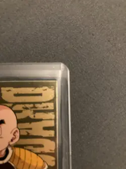 Dragon Ball Z - Krillin G-3 GOLD FOIL - 1999 FUNimation JPP/AMADA TCG Card MP - Image 3