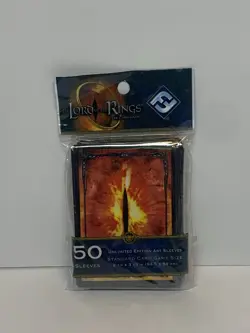 FFG Lord of the Rings Card Game Unlimited Art Sleeves Eye of Sauron FFS67 NEW - Image 1