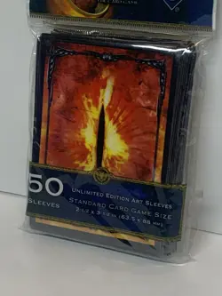 FFG Lord of the Rings Card Game Unlimited Art Sleeves Eye of Sauron FFS67 NEW - Image 3