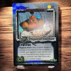 Dragon Ball Z Body Slam (ID # X4) Promo Cell Games Saga Dbz Tcg Ccg Card - Image 1