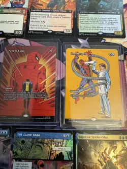 Magic The Gathering Spider-Man 20 Card Lot Foil Non Foil Pack Fresh Collector - Image 2