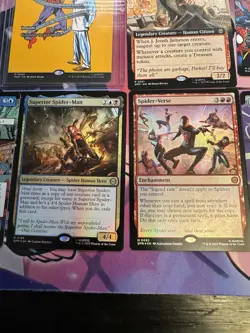 Magic The Gathering Spider-Man 20 Card Lot Foil Non Foil Pack Fresh Collector - Image 5
