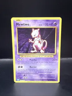 Pokemon Mewtwo 014/034 Trading Card Game Classic Holo - Image 1