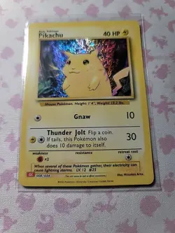 Pokemon Card - Classic Collection [CLC] 008/034 - PIKACHU (holo-foil) - NM/Mint - Image 1