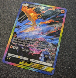 CUSTOM Moltres Pokemon TCG Pocket Genetic Apex Printed Physical Card Holo AR - Image 3