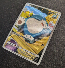CUSTOM Snorlax Pokemon TCG Pocket Genetic Apex Printed Physical Card Holo AR - Image 1