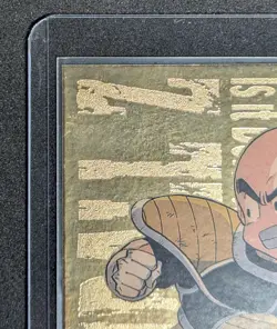 Dragon Ball Z - Krillin G-3 GOLD FOIL - 1999 FUNimation JPP/AMADA TCG Card MP - Image 5