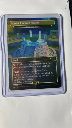 IN HAND - Master Emerald Shrine ✨FOIL✨ Secret Lair x Sonic BONUS CARD Magic MTG - Image 1
