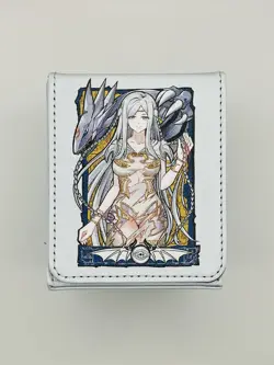 Yugioh Card Deck Box TCG Blue Eyes White Dragon Fit 100 Cards Magnetic - Image 2