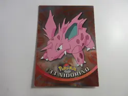 Nidorino Holo Topps Pokemon Card LP - Image 1