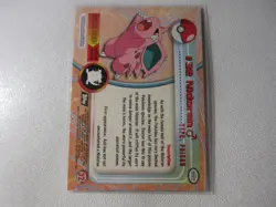 Nidoran Male Holo Black Logo Topps Pokemon Card LP - Image 2
