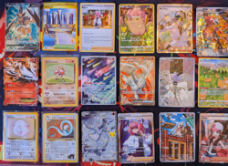 lot of 26 damaged and heavily played pokemon cards base set unlimited to modern - Image 2