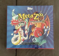 Topps Meta Zoo CCG - Cryptid Nation (Series 0) Factory Sealed - 30 Card Pack/Box - Image 1