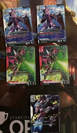 Gundam Card Game ST04 Starter Deck Seed Strike, Opened. Complete English - Image 2