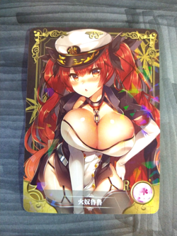 Beautiful Waifu Card - Honolulu - Goddess Story Azur Lane Shatterfoil - Image 2