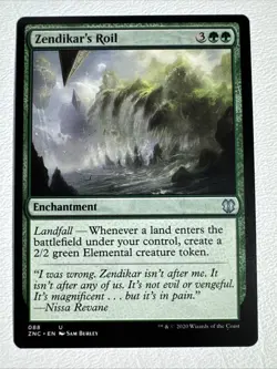 Zendikar's Roil - Regular #88 NM/MINT Commander: Zendikar Rising Magic MTG - Image 1