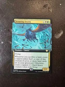 Scouring Swarm Commander: Edge of Eternities Extended Art Rare - Image 1