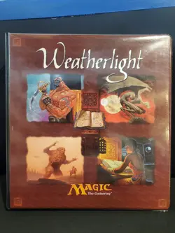 Magic the Gathering: Weatherlight Ultra Pro Binder in Near Mint Condition - Image 1