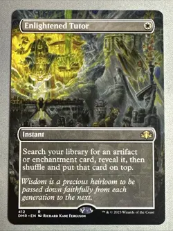 MTG / Enlightened Tutor / DMR / #412 / Regular (Borderless) / Rare / NM - Image 1