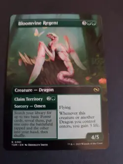 Bloomvine Regent Borderless Tarkir: Dragonstorm #381 MTG NM - Image 2