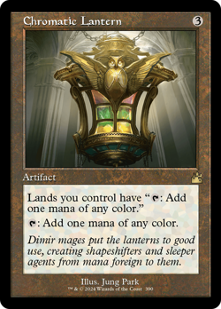 Chromatic Lantern (Retro Frame) Ravnica Remastered - Near Mint Foil - Image 1