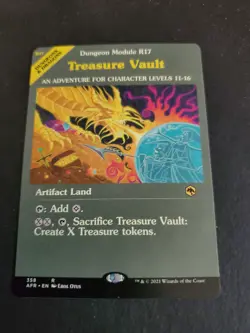 Treasure Vault (Dungeon Module) Adventures in the Forgotten Realms MTG NM - Image 1