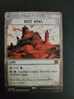 Magic: The Gathering - Dust Bowl (Showcase) - Outlaws (OTC) NM - Image 1