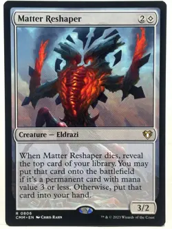 Matter Reshaper NM/M* Commander Masters ENGLISH 0806 mtg -UnltdCards - Image 1