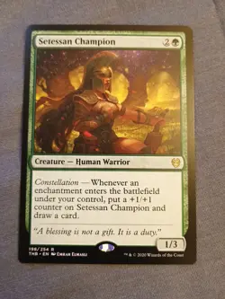 Setessan Champion Theros Beyond Death Regular NM 198/254 - Image 1