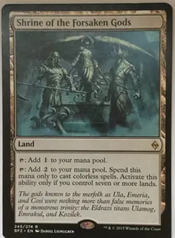 Shrine of the Forsaken Gods 0376 Non Foil Rare - MTG Modern Horizons 3 - Image 1