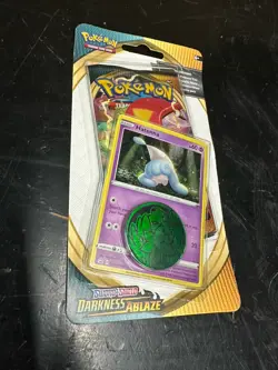 Pokemon Hatenna Darkness Ablaze Blister With Coin (Lot Of 5) - Image 3