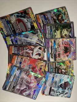 Pokemon GX Card Lot 10 Holo Cards with Promos Ultra Rare World Championships - Image 2