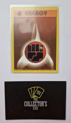 Fighting Energy Base Set 1999 - 2000 4th Print 97/102 Pokemon Card. - Image 1